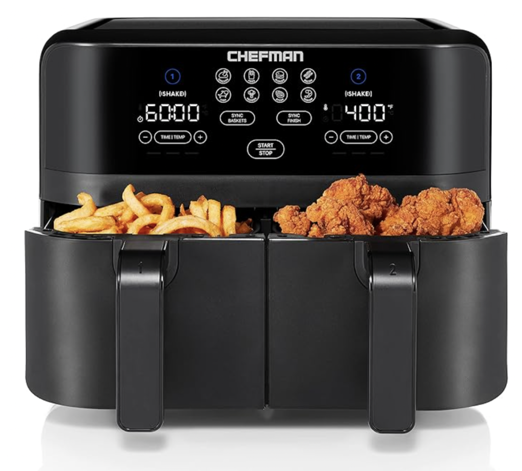 Chefman TurboFry Touch Dual Air Fryer